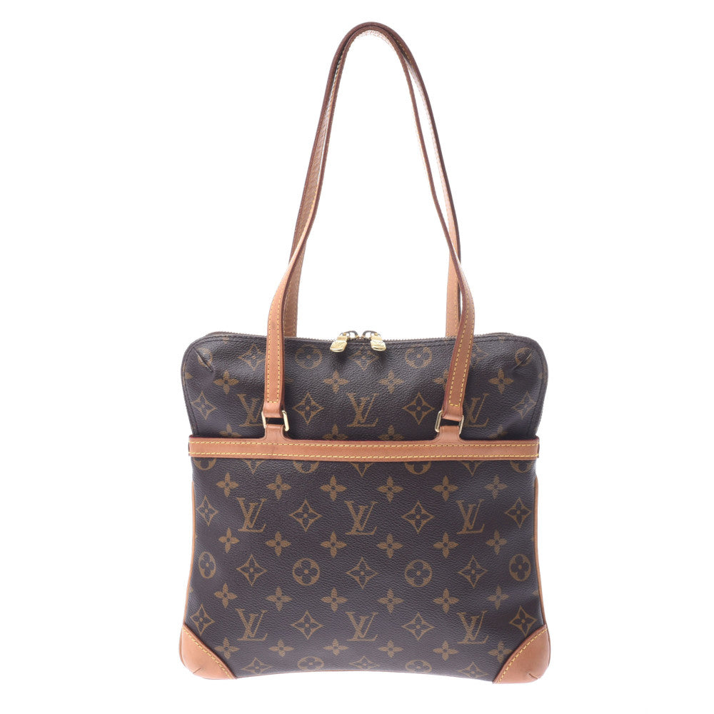 LOUIS VUITTON ルイヴィトン モノグラム クーサンGM ブラウン M51141 レディース モノグラムキャンバス ショルダーバッグ Bランク 中古 