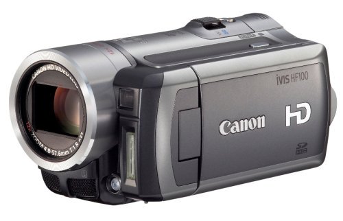 Canon フルハイイジョンビデオカメラ iVIS (アイビス) HF100 iVIS HF100【中古品】