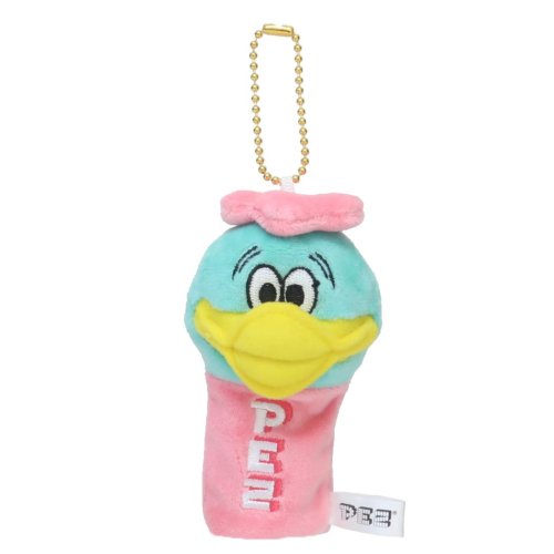 PEZ マスコット キャラパペキーホルダー DUCK カミオジャパン プレゼント キャラクター グッズ