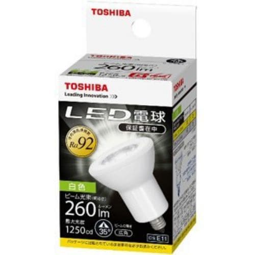 東芝 LDR5W-W-E11／3 LED電球 ハロゲン電球形広角 420lm(白色相当)