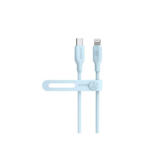 アンカー A80A1N31 Anker 541 エコフレンドリー USB-C & ライトニングケーブル 0.9m ブルー