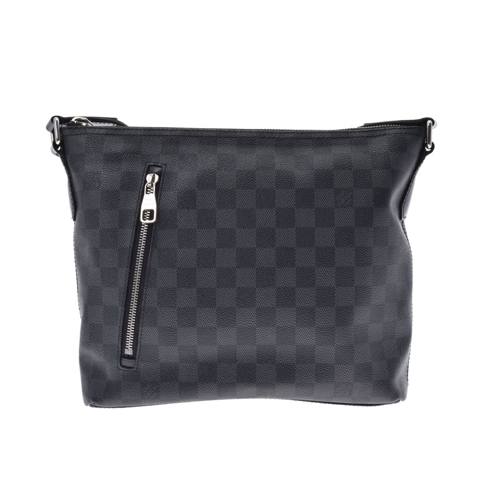 LOUIS VUITTON ルイヴィトン ダミエ グラフィット ミック PM 旧型 黒 N41211 メンズ ダミエグラフィットキャンバス ショルダーバッグ Bランク 中古 