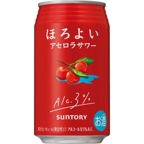 サントリー ほろよいアセロラサワー缶ケース 350ml Ｘ24本