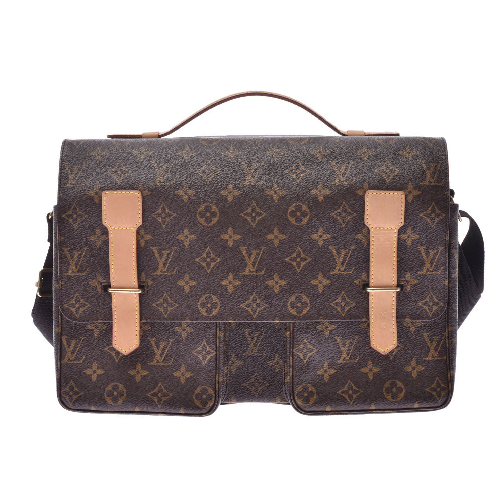 LOUIS VUITTON ルイヴィトン モノグラム ブロードウェイ SPオーダー ブラウン M50206 ユニセックス ショルダーバッグ ABランク 中古 