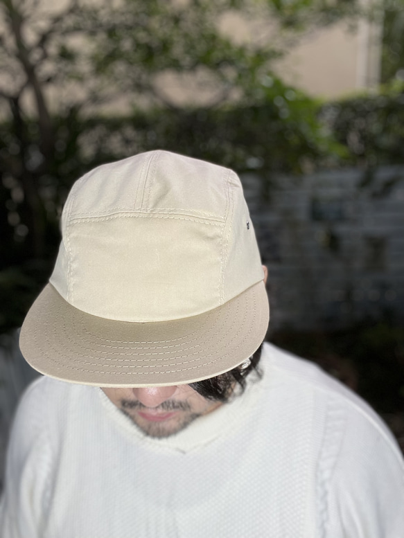 fear&desire t/c chambray  cap  F beige