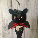 割ピン仕掛け人形 ハロウィン！ドラキュラ黒猫