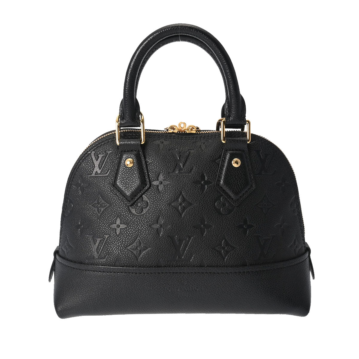 LOUIS VUITTON ルイヴィトン モノグラムアンプラント ネオアルマ BB ノワール M44829 レディース レザー 2WAYバッグ Aランク 中古 