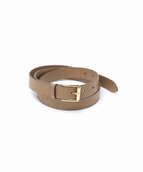 【MAISON BOINET/メゾンボワネ】25MM BELT IN NAPPA LEATHER：ベルト