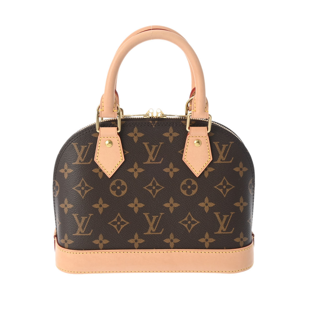 LOUIS VUITTON ルイヴィトン モノグラム アルマ BB 2WAY ブラウン M53152 レディース モノグラムキャンバス ハンドバッグ Aランク 中古 