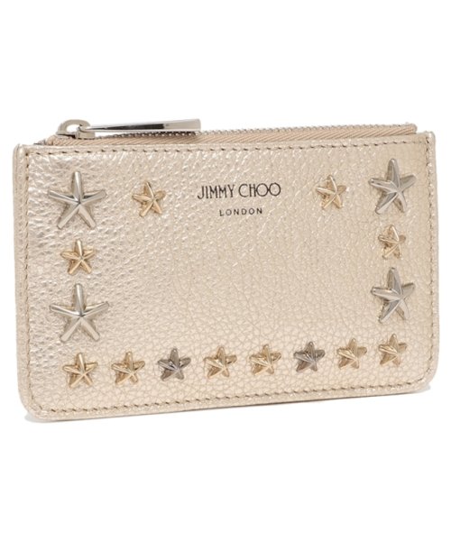 ジミーチュウ カードケース ナンシー ゴールド レディース JIMMY CHOO NANCYUUR 14701637