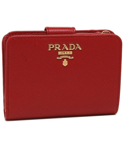 プラダ 折財布 レディース PRADA 1ML018 QWA F068Z レッド