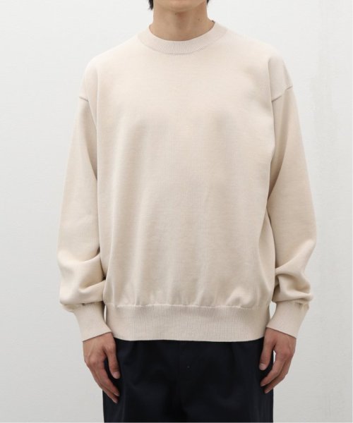 【米富繊維 / Yonetomi】SEA ISLAND COTTON KNIT CREW