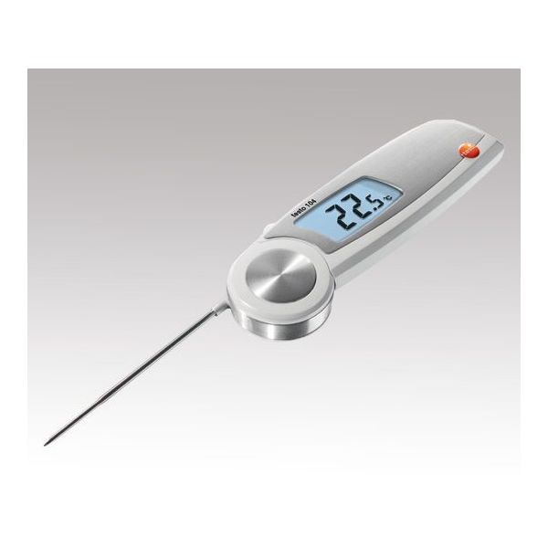 アズワン 折りたたみ式温度計 英語版校正証明書付 testo104 1個 2-3537-02-56（直送品）