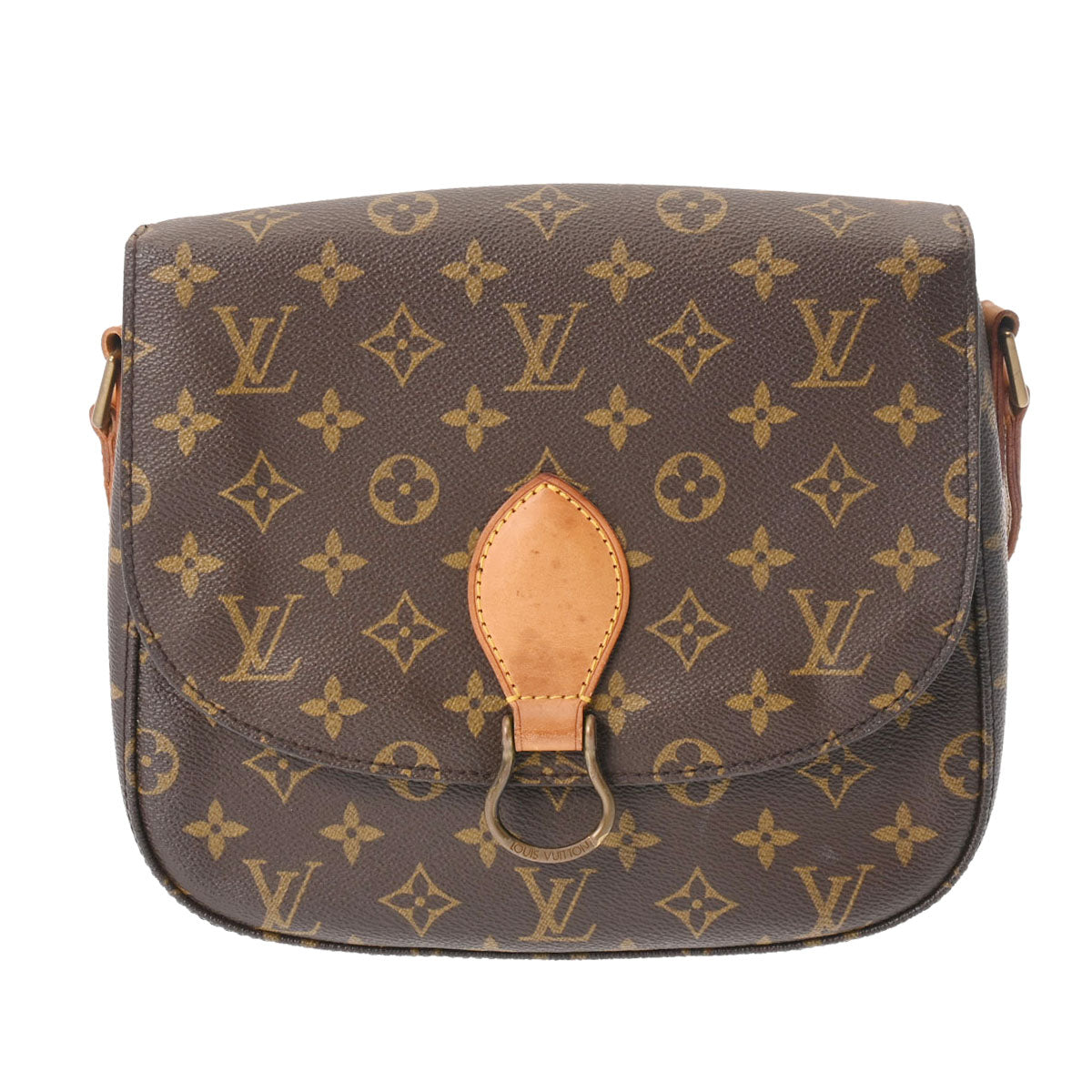 LOUIS VUITTON ルイヴィトン モノグラム サンクルー ブラウン M51242 レディース モノグラムキャンバス ショルダーバッグ Bランク 中古 