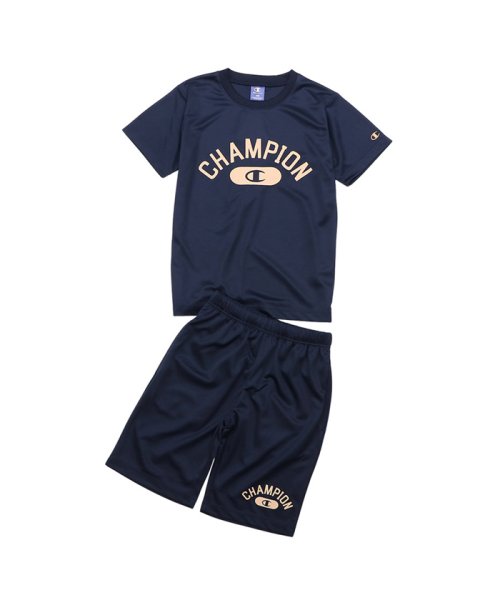 Champion チャンピオン Tシャツ＆ショートパンツセットアップ CK－XSW02G－EC