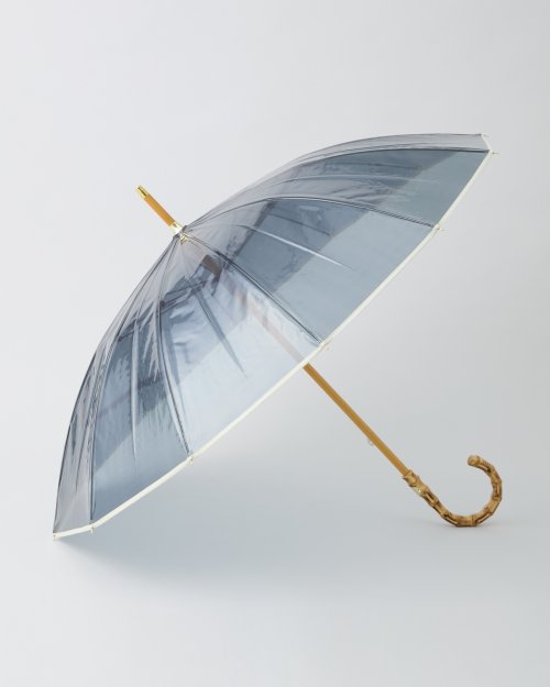 CLEAR UMBRELLA BAMBOO