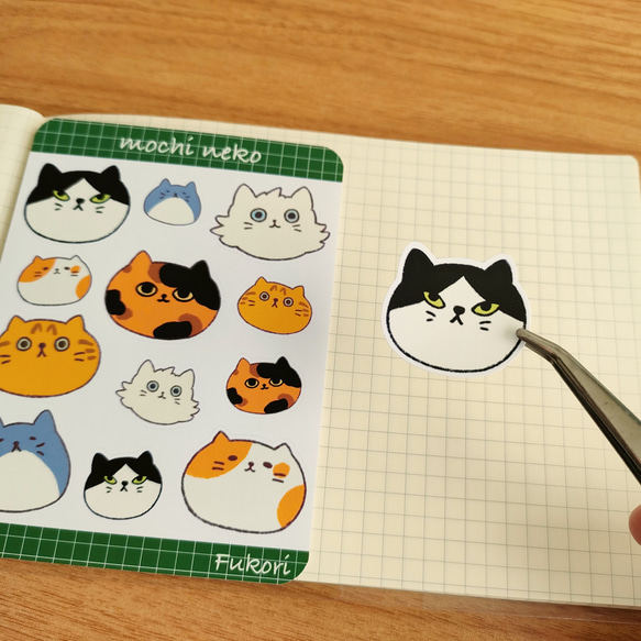 mochi neko シールシート No.1