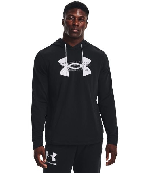 UA RIVAL TERRY LOGO HOODIE