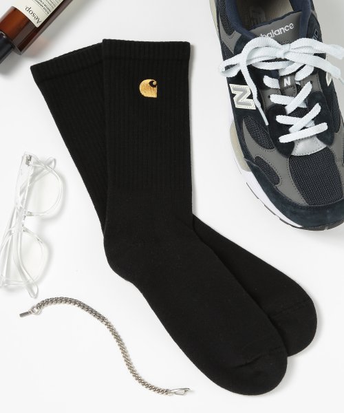 【Carhartt WIP / カーハート】CHASE SOCKS チェイスソックス ミドル丈 靴下 I029421