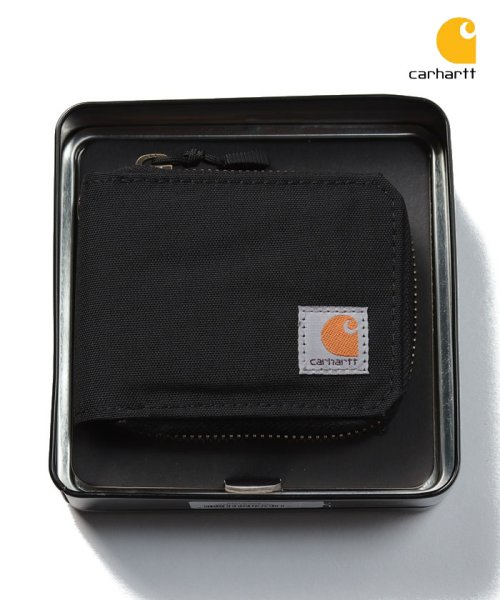 【Carhartt/カーハート】ナイロンダック ハーフジップウォレット /CRHTT0237 ユニセックス 男女兼用 メンズ 財布 ウォレット