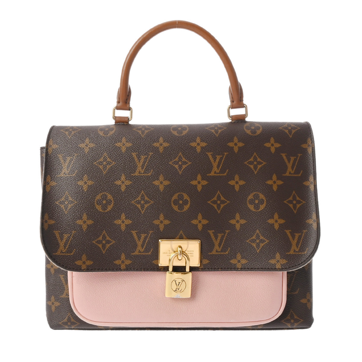 LOUIS VUITTON ルイヴィトン モノグラム マリニャン ローズプードル M43960 レディース モノグラムキャンバス ハンドバッグ ABランク 中古 