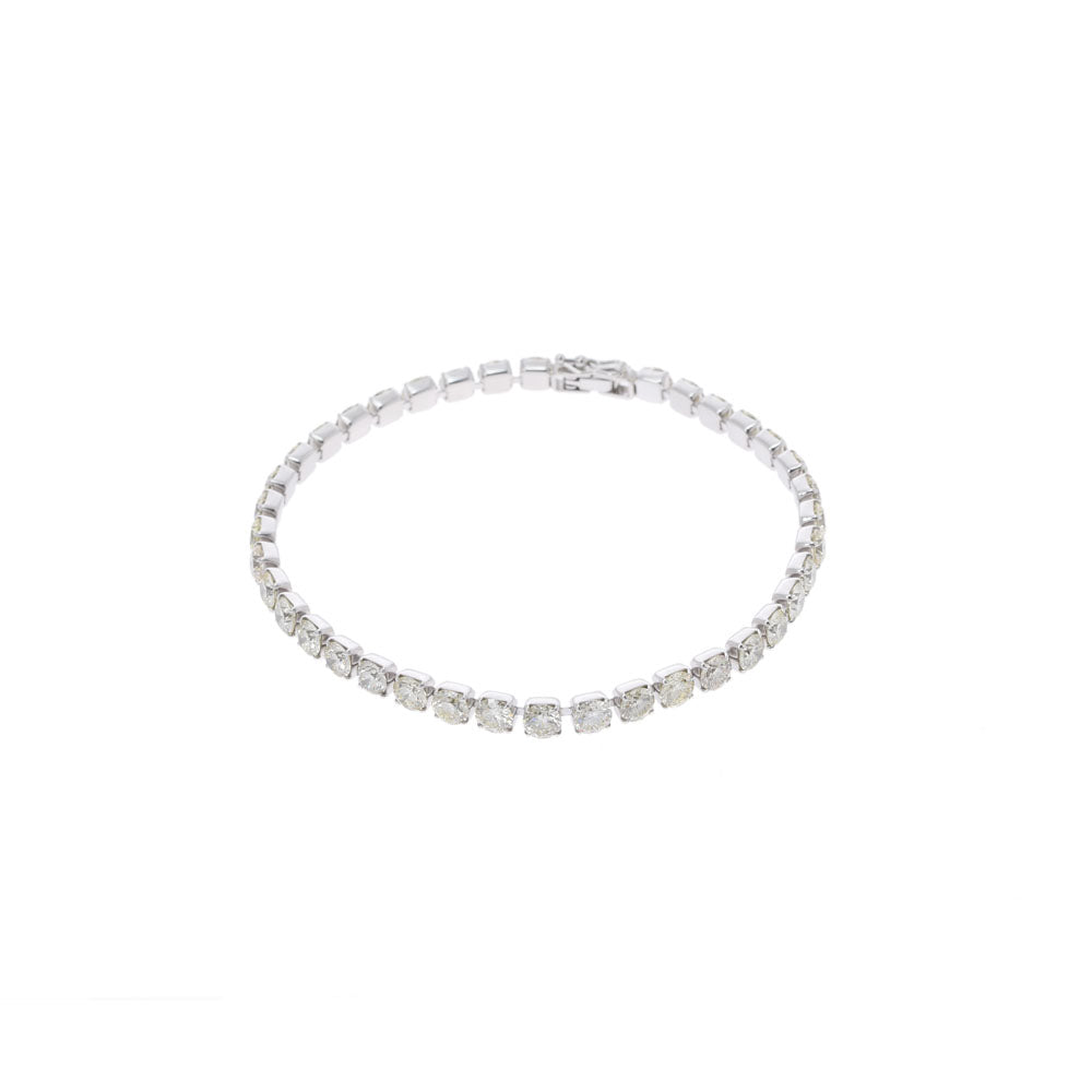 その他 ダイヤ 10.25ct テニスブレス ユニセックス PT850 ブレスレット Aランク 中古 