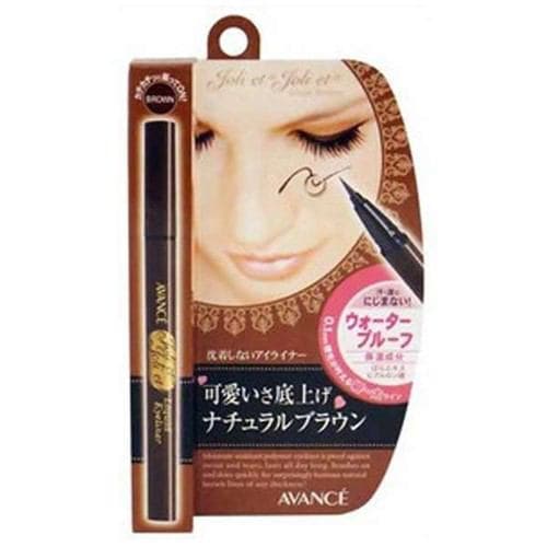 アヴァンセ (AVANCE) ジョリ・エ ジョリ・エ (Joli et Joli et) リキッドアイライナー ブラウン (0.6mL)