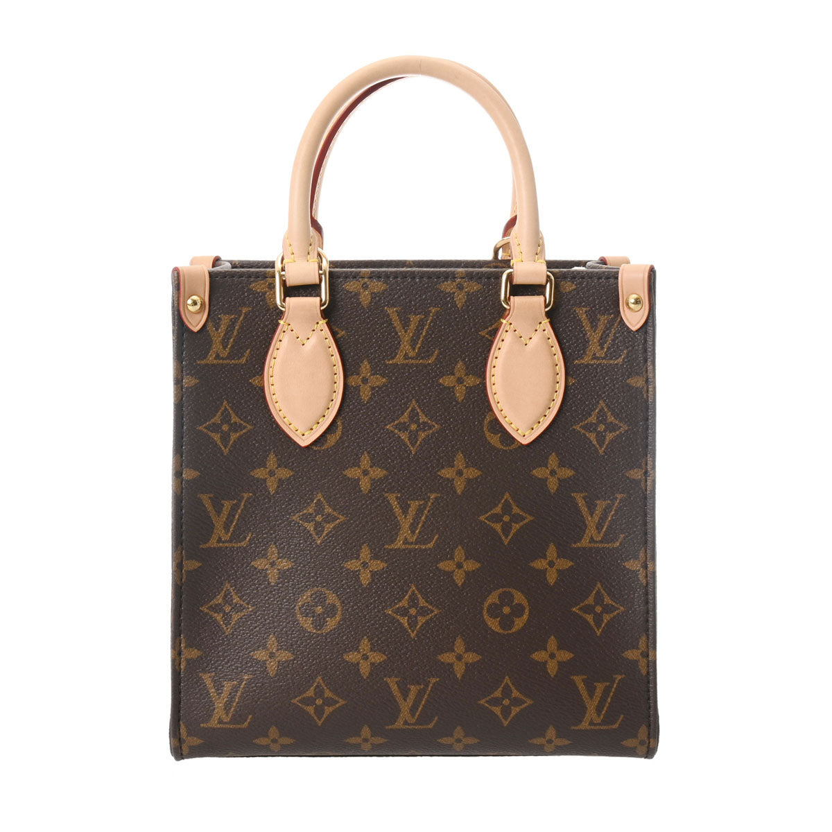 LOUIS VUITTON ルイヴィトン モノグラム サックプラ BB ブラウン M46265 ユニセックス モノグラムキャンバス ハンドバッグ 新同 中古 