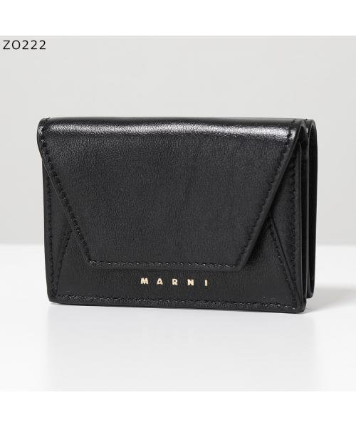 MARNI 三つ折り財布 PFMO0056U1 P2644 レザー