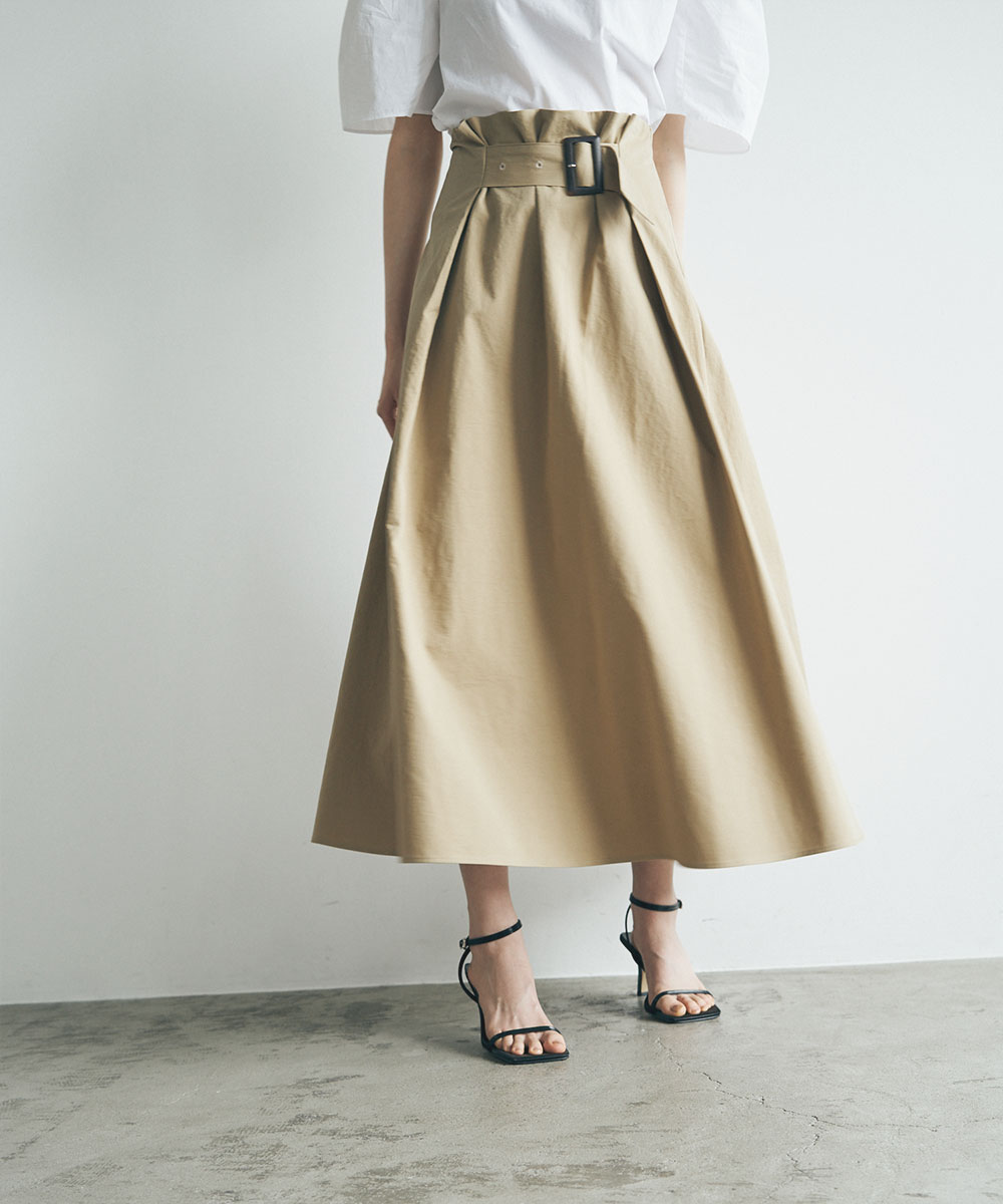 マージュール/TRENCH LIKE  SKIRT