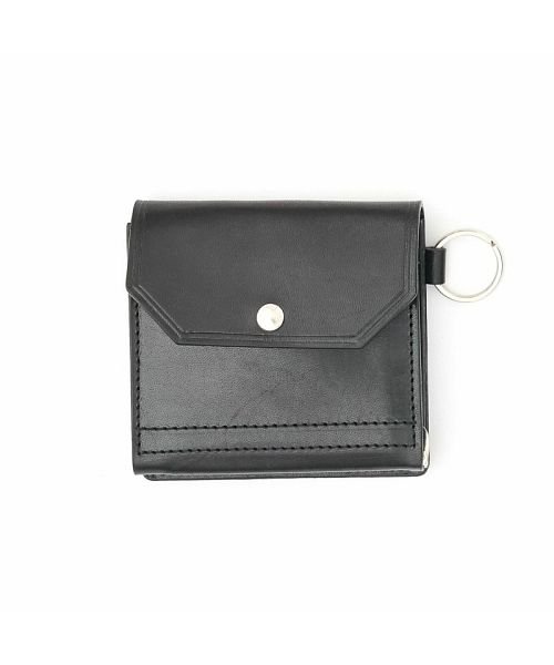 AS2OV / アッソブ OILED ANTIEQUE MONEY CLIP－BLACK