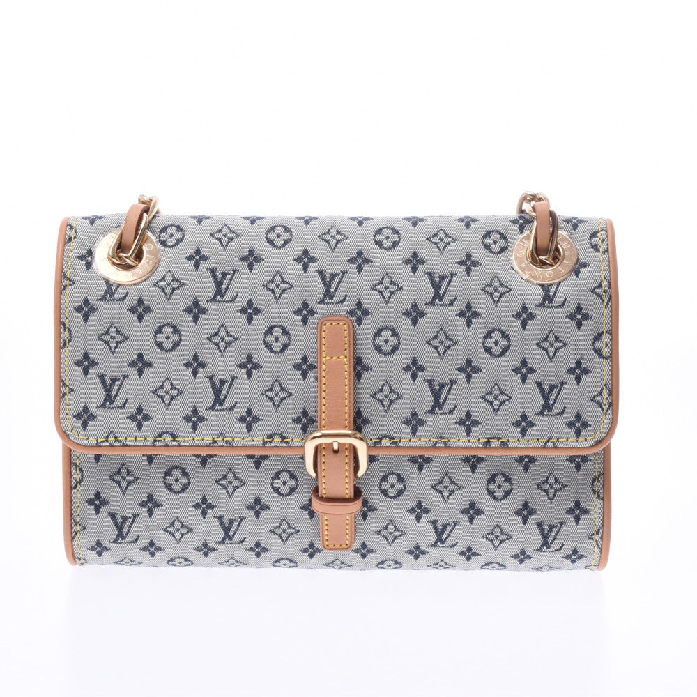 LOUIS VUITTON ルイヴィトン モノグラムミニ カミーユ ブルー M92002 レディース モノグラムミニキャンバス ショルダーバッグ Aランク 中古 