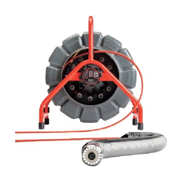 日本エマソン RIDGID ミニシースネイクトゥルーセンス60m 自動水平 63628 1台 351-7457（直送品）