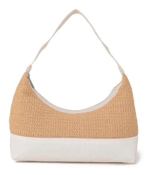 RAFFIA SHOULDER BAGメレンゲラフィア