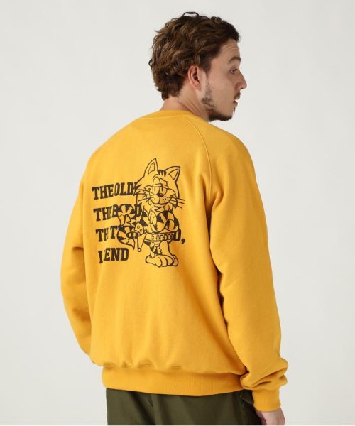 《WEB&DEPOT限定》CREW NECK SWEAT TOMCAT / クルーネック