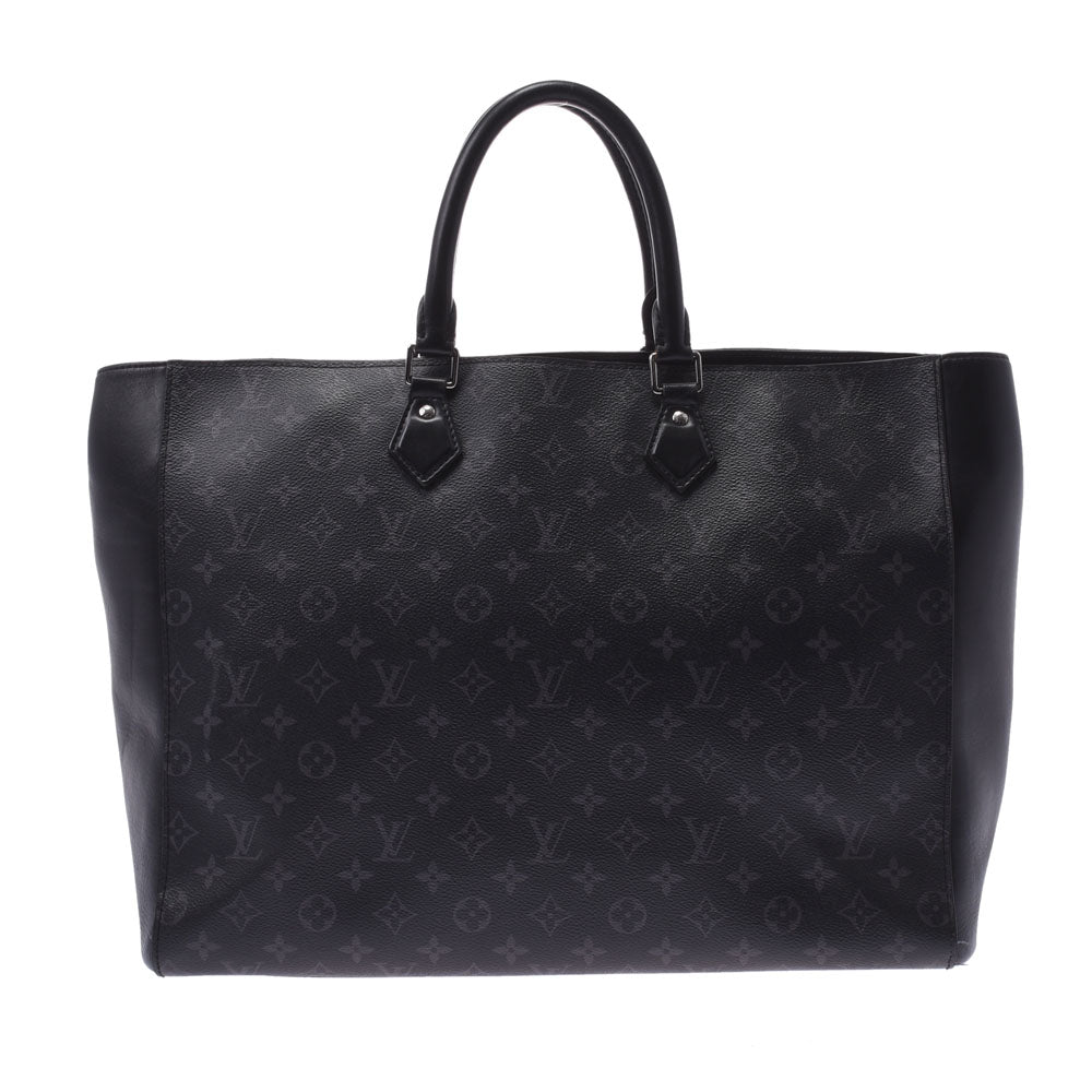 LOUIS VUITTON ルイヴィトン モノグラム エクリプス グランサック 黒 M44733 メンズ モノグラムエクリプスキャンバス トートバッグ Bランク 中古 