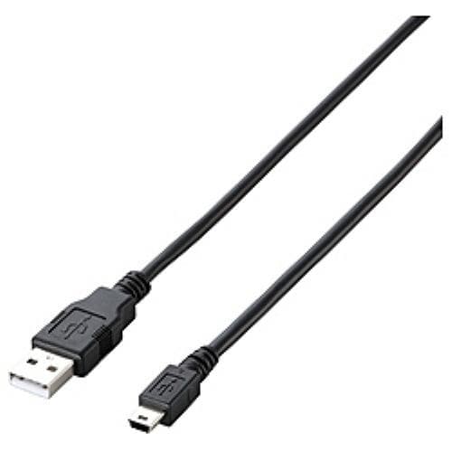 エレコム U2C-JM30BK エコUSB2.0ケーブル [A - miniB] 3.0m ブラック