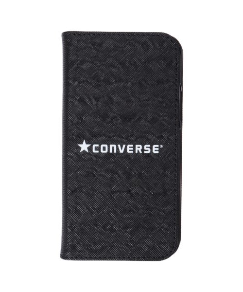 コンバース CONVERSE iPhone12 12 pro スマホケース メンズ レディース 手帳型 携帯 アイフォン LOGO PU LEATHER BO