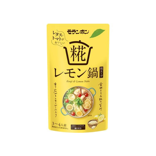 モランボン 糀レモン鍋用スープ 750g FCC0481-80302100