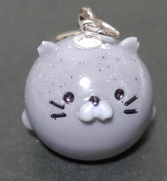 【ハンドメイド】猫 バッグチャーム