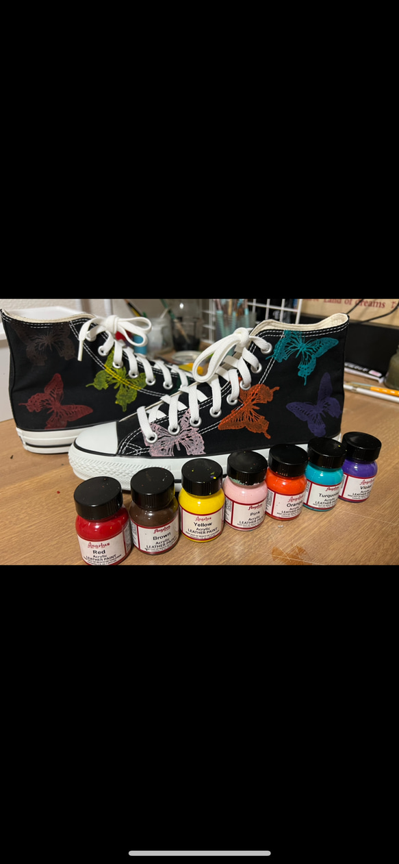 converse.butterfly custom