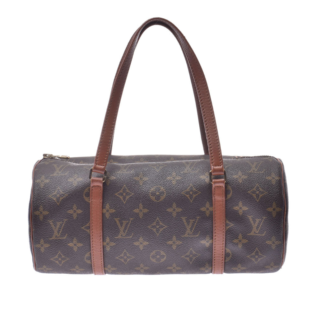 LOUIS VUITTON ルイヴィトン モノグラム パピヨンGM 旧型 ブラウン M51365 レディース モノグラムキャンバス ハンドバッグ Bランク 中古 