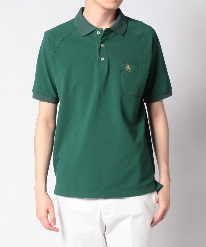 ペンギン　バイ　マンシングウェア/1955 RAGLAN SLEEVE POLO SHIRT/19･･･