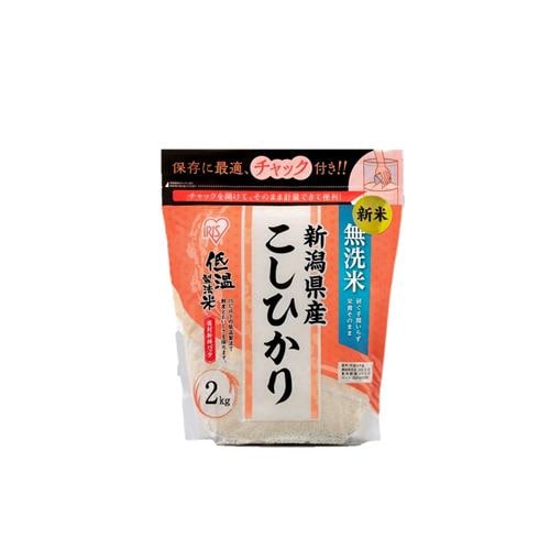 アイリスフーズ 低温製法米 無洗米 新潟県産こしひかり 2kg