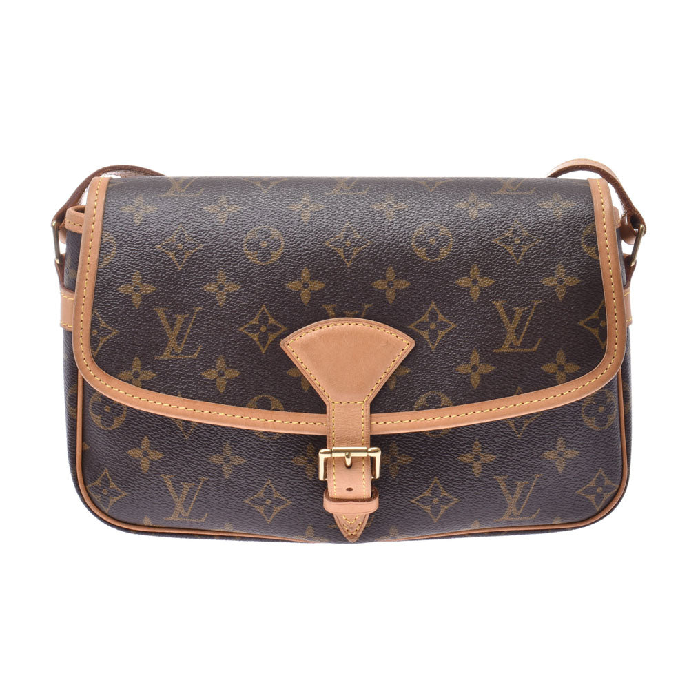 LOUIS VUITTON ルイヴィトン モノグラム ソローニュ ブラウン M42250 ユニセックス モノグラムキャンバス ショルダーバッグ ABランク 中古 