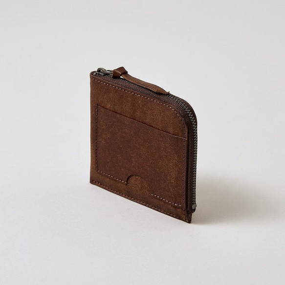 薄くて小さいお財布 / Compact Wallet Half *D Brown