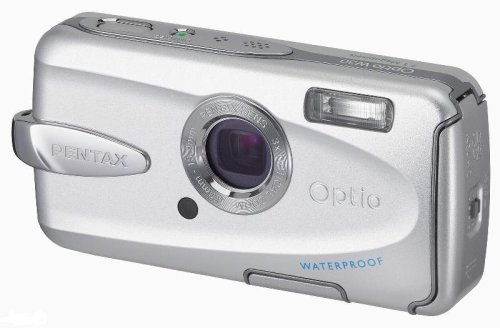 PENTAX 防水デジタルカメラ Optio (オプティオ) W30 シルバー OPTIOW30S