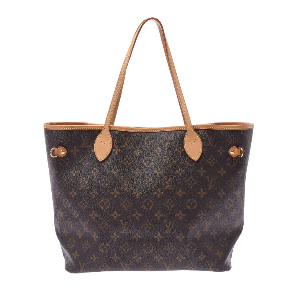 【コストコ お買い得】LOUIS VUITTON ルイヴィトン モノグラム ネヴァーフル MM ブラウン M40156 ユニセックス モノグラムキャンバス トートバッグ Bランク 中古 _画像1