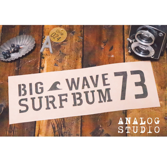 2×4『SURF ③』ステンシルシート【送料無料】