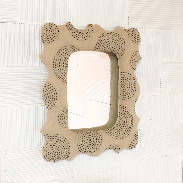 wall mirror 1go  ◎stitching